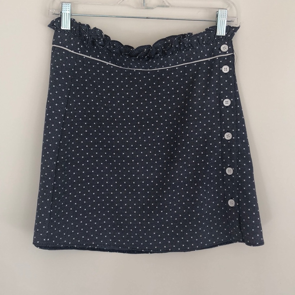 Top shop polka dot skirt